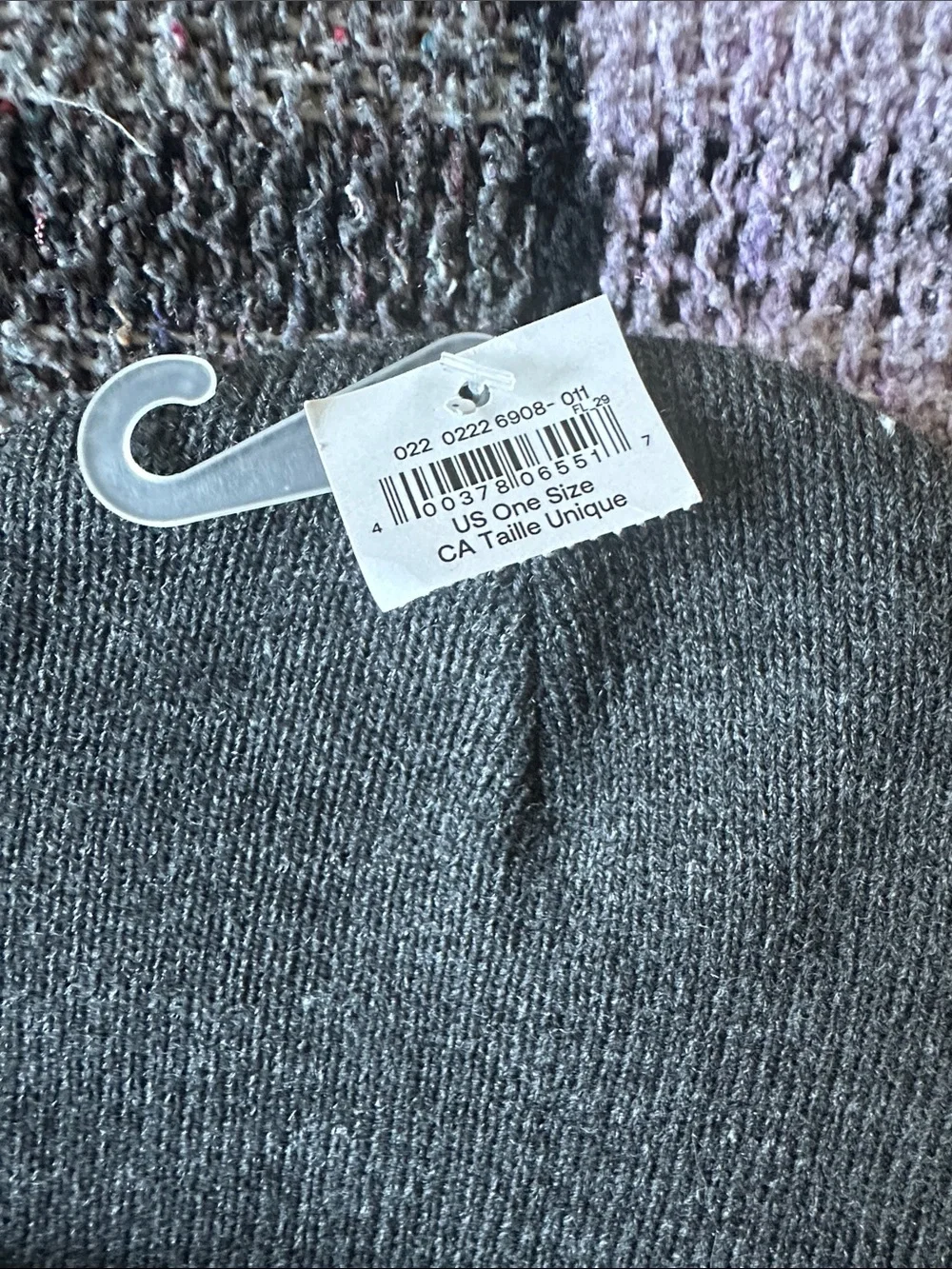 American Eagle Gray Fold-Over Knit Beanie